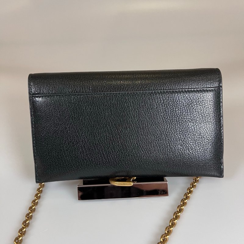 DIOR  黑皮革WOC包-1