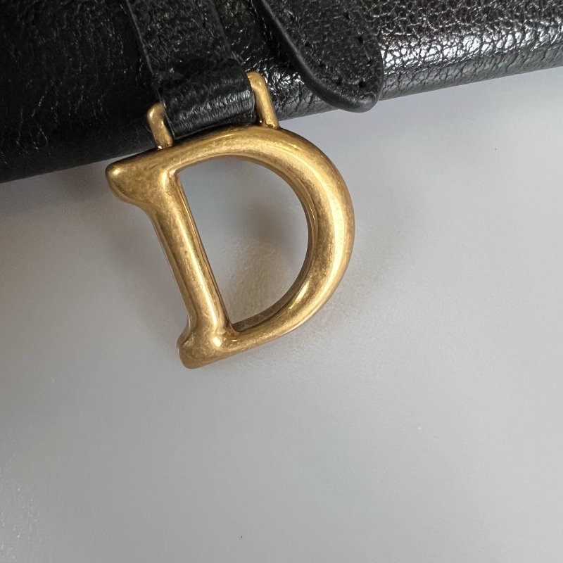 DIOR  黑皮革WOC包-9