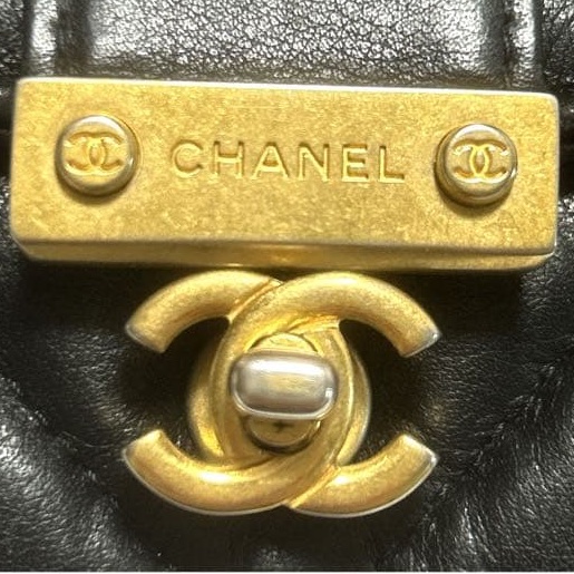 🌷Chanel 鎖釦造型菱格長夾錢包｜經典花紋✦fufu style 精品✦ 氣質款｜皮夾.錢包-4