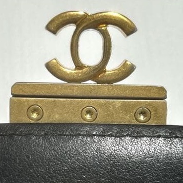 🌷Chanel 鎖釦造型菱格長夾錢包｜經典花紋✦fufu style 精品✦ 氣質款｜皮夾.錢包-21