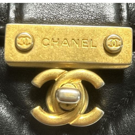 🌷Chanel 鎖釦造型菱格長夾錢包｜經典花紋✦fufu style 精品✦ 氣質款｜皮夾.錢包-22