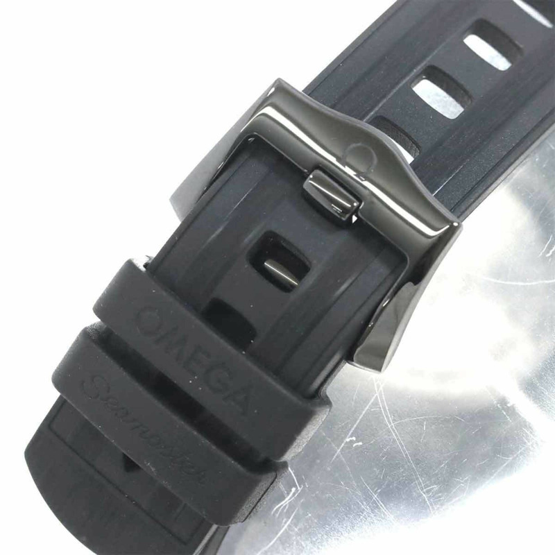 歐米茄海馬系列300公尺潛水錶同軸機芯 210 92 44 20 01 003 男士腕錶 黑色陶瓷自動機械錶-6