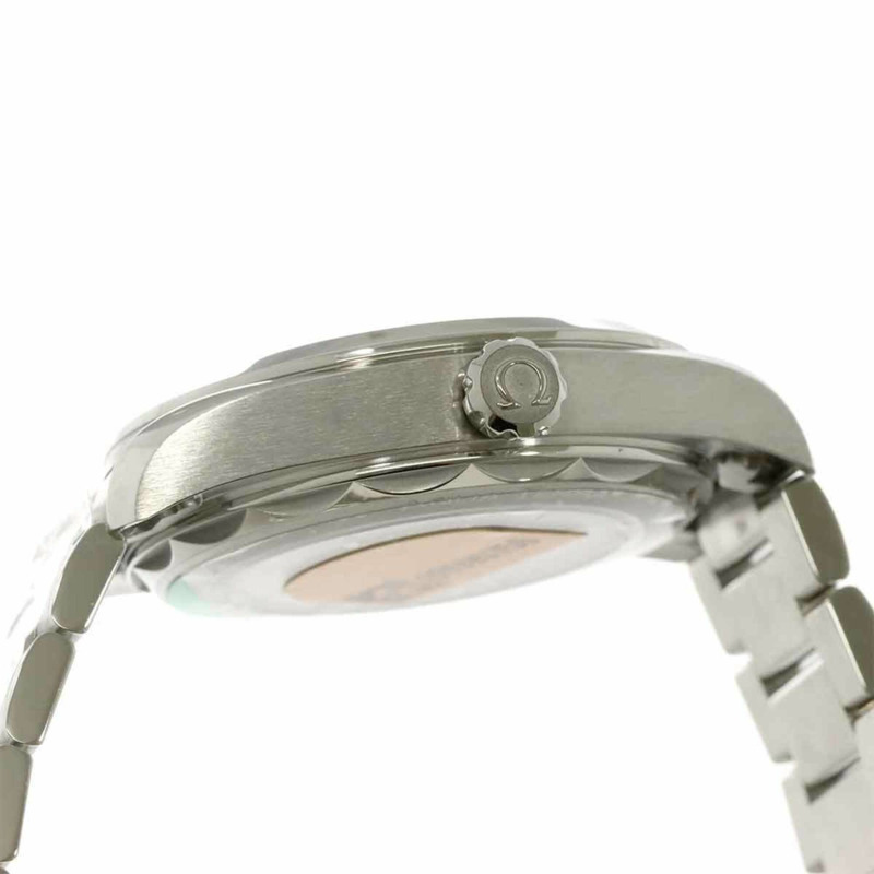 歐米茄海馬系列同軸Aqua Terra 220 10 38 20 52 001 11P 鑲鑽男錶，銀色，自動上鍊，附日期顯示。-5