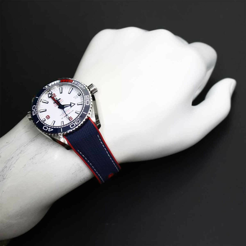 歐米茄海馬系列海洋宇宙600米美洲杯限量版腕錶 215 32 43 21 04 001（全球限量2021枚）男士腕錶 白色自動機械錶-3