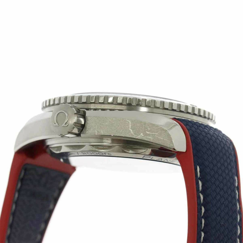 歐米茄海馬系列海洋宇宙600米美洲杯限量版腕錶 215 32 43 21 04 001（全球限量2021枚）男士腕錶 白色自動機械錶-5