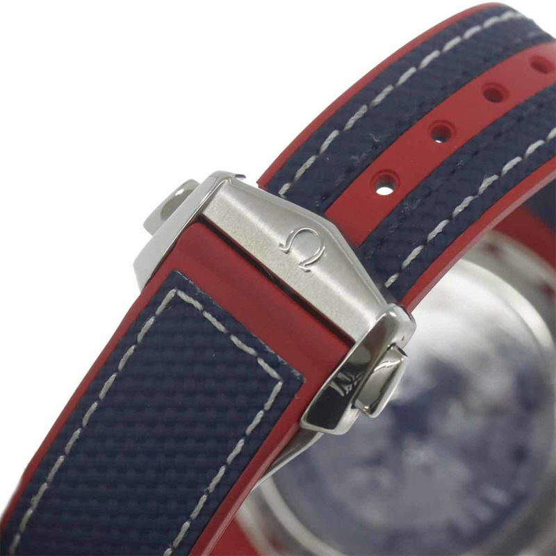 歐米茄海馬系列海洋宇宙600米美洲杯限量版腕錶 215 32 43 21 04 001（全球限量2021枚）男士腕錶 白色自動機械錶-6