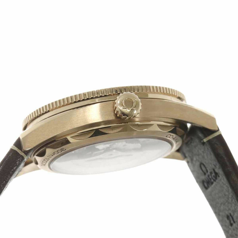 歐米茄海馬300公尺至臻天文台錶 234 92 41 21 10 001 男士腕錶 黑色 9KBG 青銅金 自動上鍊-5