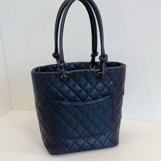 香奈兒/Chanel So black康鵬黑武士菜籃子 小號-1