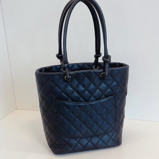 香奈兒/Chanel So black康鵬黑武士菜籃子 小號-7