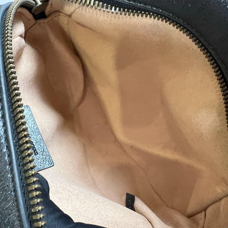 GUCCI 550154  黑MARMONT圓餅包-5