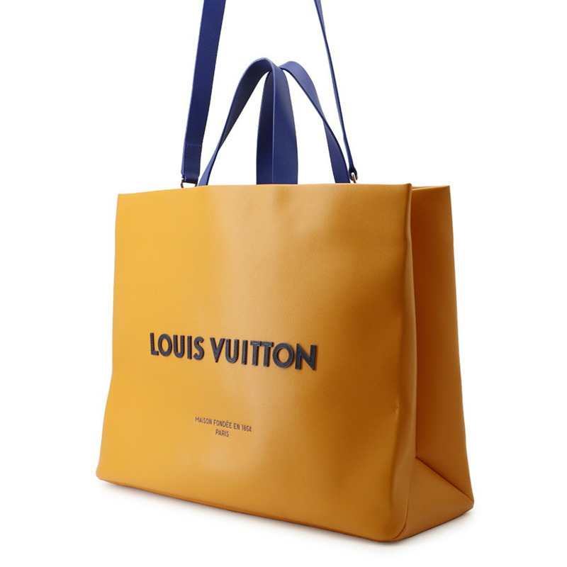 路易威登皮革購物袋 MM M24457 路易威登兩用手提包-1