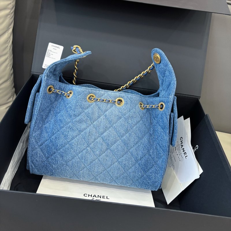閒置新 香奈兒/Chanel 牛仔小號25bag 芯片款-1