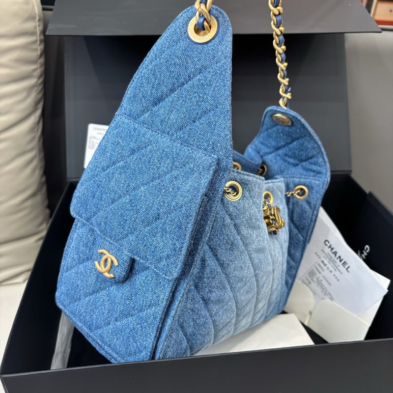 閒置新 香奈兒/Chanel 牛仔小號25bag 芯片款-2