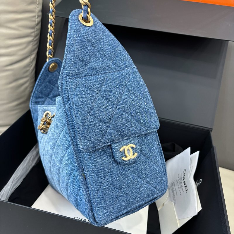 閒置新 香奈兒/Chanel 牛仔小號25bag 芯片款-3