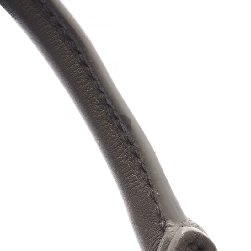 聖羅蘭 (SAINT LAURENT PARIS) YSL 系列 Baby Cabas 手提包 472466 皮革 灰色 二手 女士-5