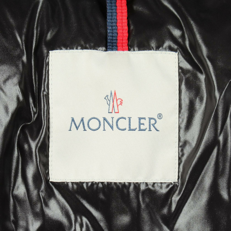 MONCLER GARY 連帽羽絨外套 4190785 尼龍 海軍藍 黑色 二手 男款 #0-2