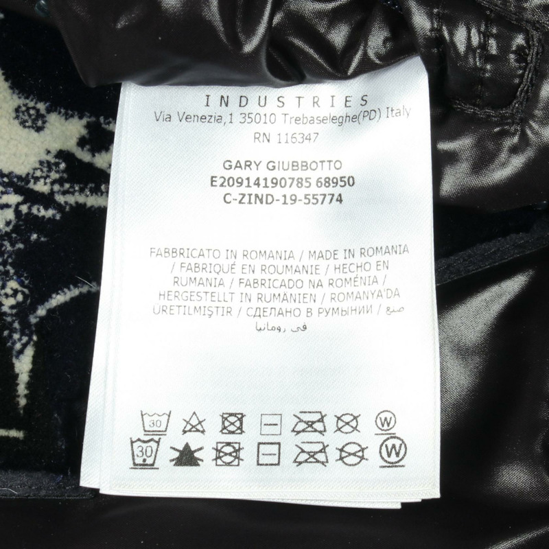 MONCLER GARY 連帽羽絨外套 4190785 尼龍 海軍藍 黑色 二手 男款 #0-4