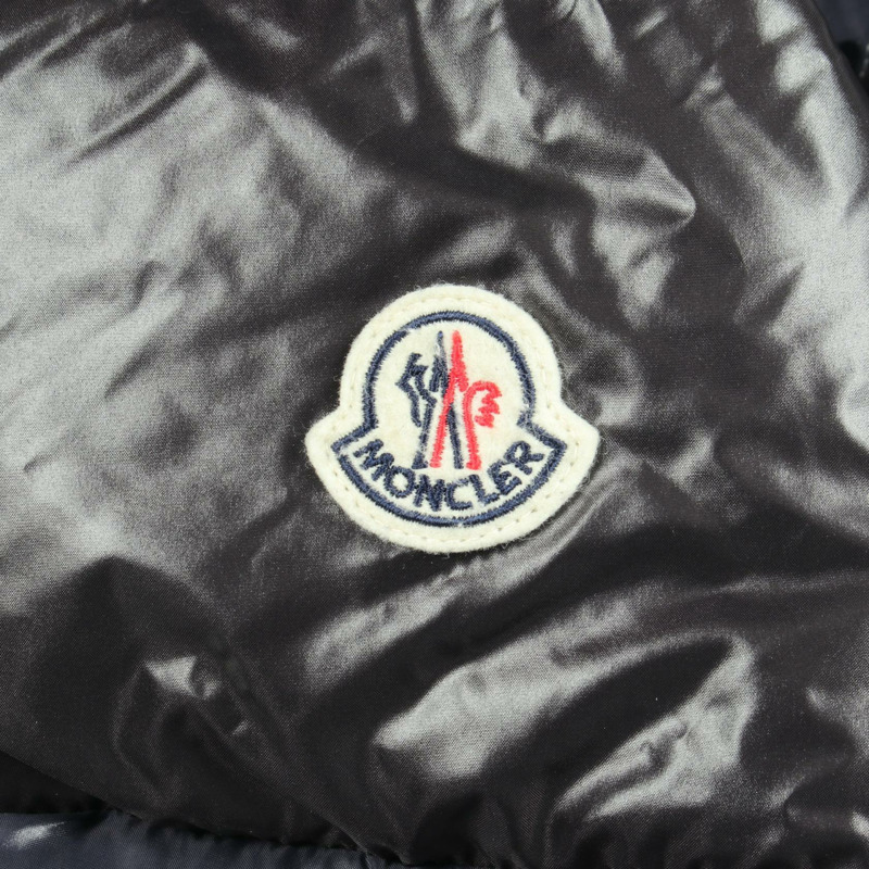 MONCLER GARY 連帽羽絨外套 4190785 尼龍 海軍藍 黑色 二手 男款 #0-5