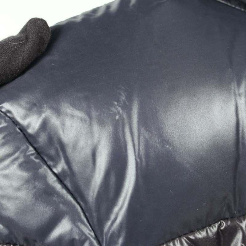 MONCLER GARY 連帽羽絨外套 4190785 尼龍 海軍藍 黑色 二手 男款 #0-7