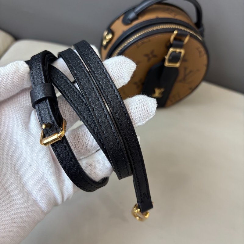 近新品 路易威登/Louis Vuitton 老花mini硬餅圓餅包-10