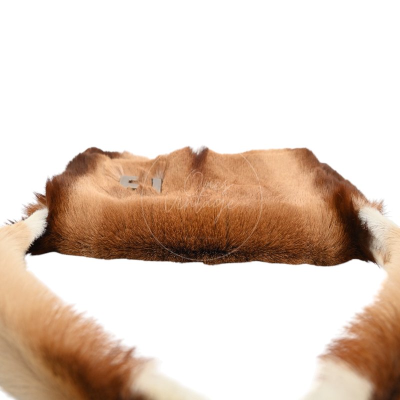 中古 芬迪 Fendi Mamma 法棍包 Mamma Baguette 貂毛 in Fur-23