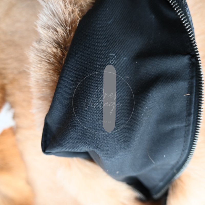 中古 芬迪 Fendi Mamma 法棍包 Mamma Baguette 貂毛 in Fur-25