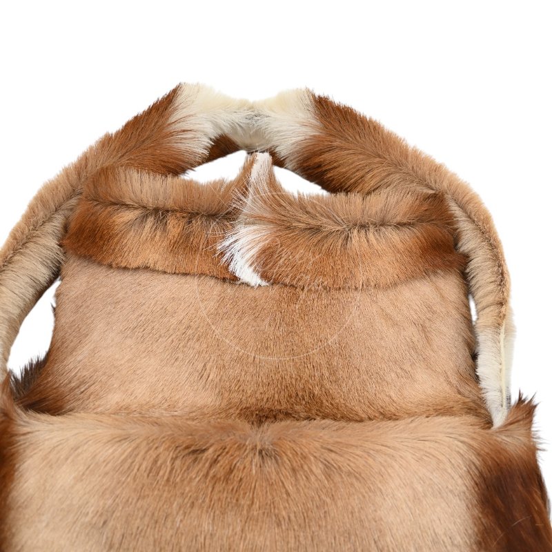 中古 芬迪 Fendi Mamma 法棍包 Mamma Baguette 貂毛 in Fur-29
