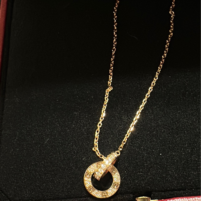 Cartier love系列玫瑰金全新閑置品-2