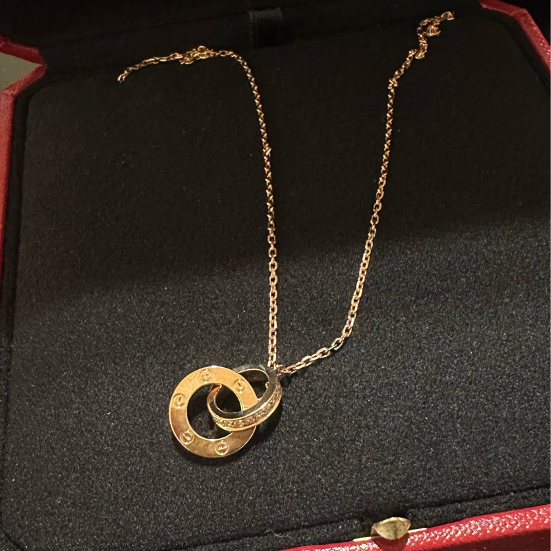 Cartier love系列玫瑰金全新閑置品-4