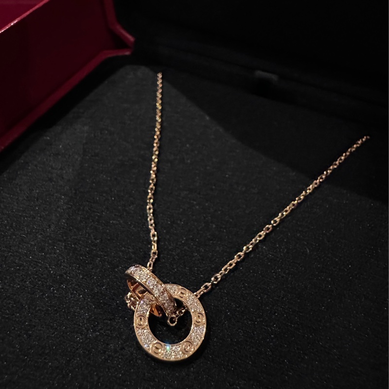 Cartier love系列玫瑰金全新閑置品-6