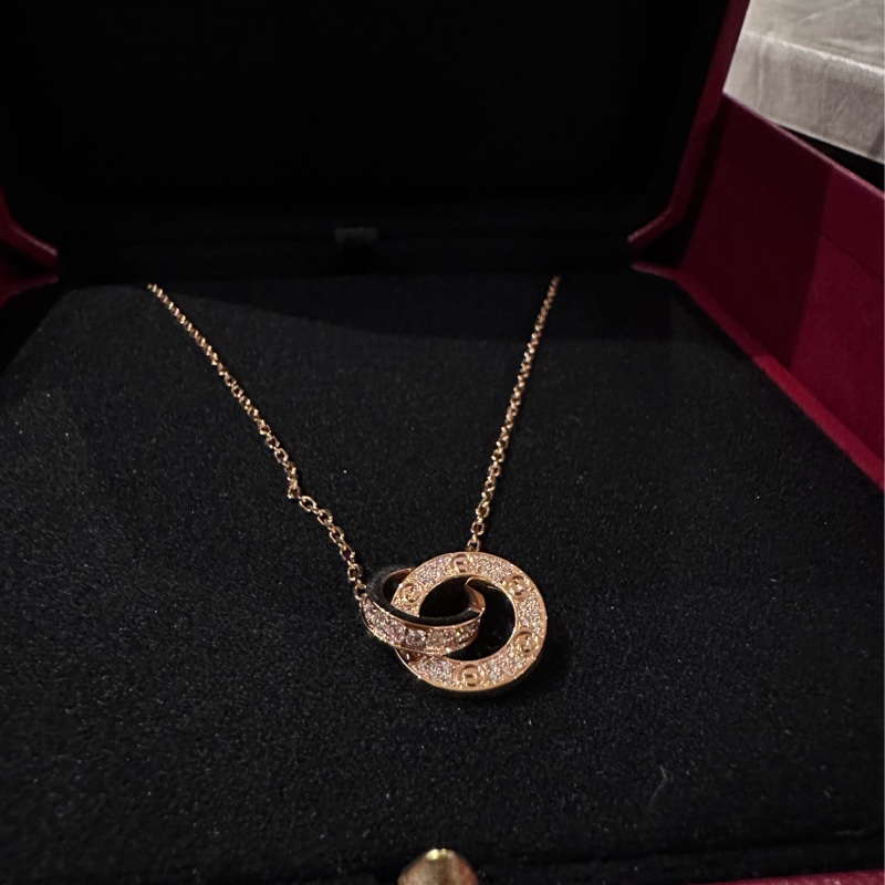Cartier love系列玫瑰金全新閑置品-7