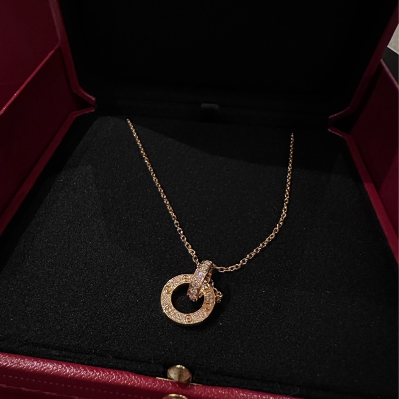Cartier love系列玫瑰金全新閑置品-9