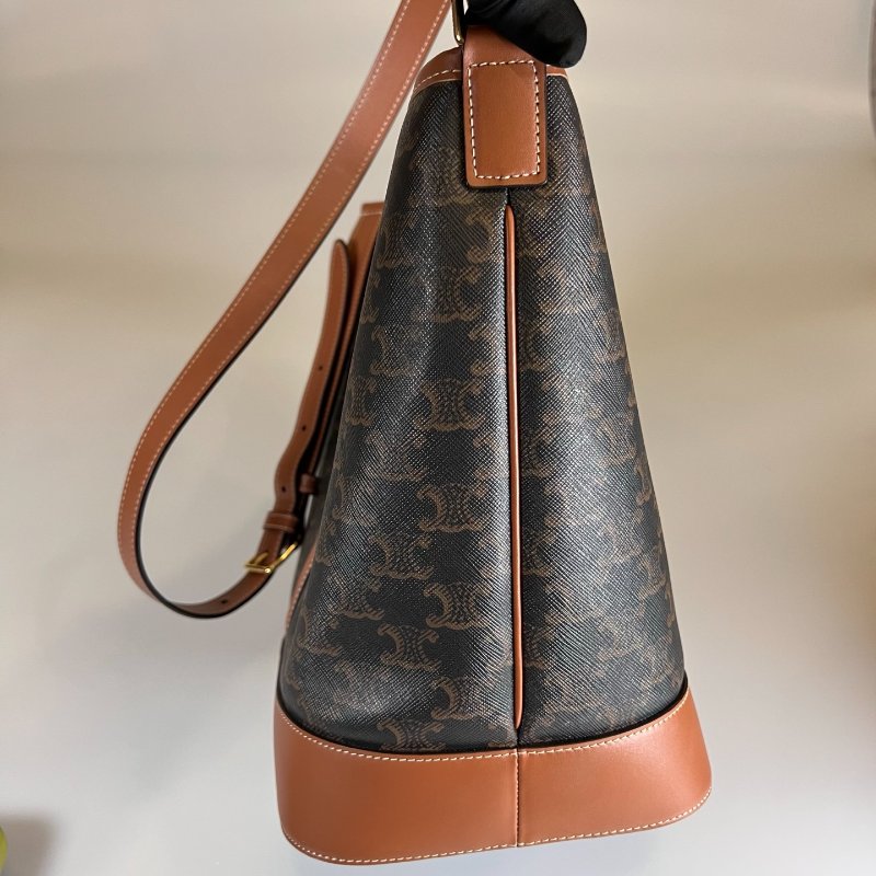 CELINE  老花凱旋門水桶包 中號-2