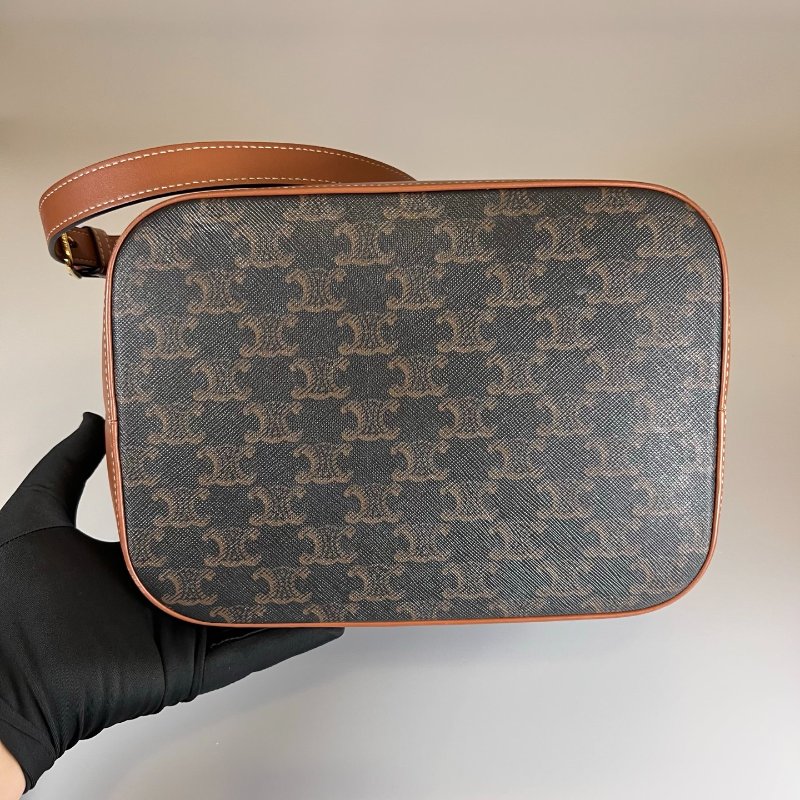 CELINE  老花凱旋門水桶包 中號-4