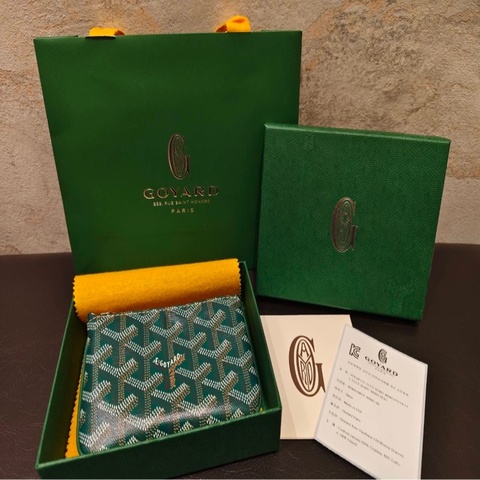 Goyard 高雅德 綠色鑰匙零錢包/全新美品