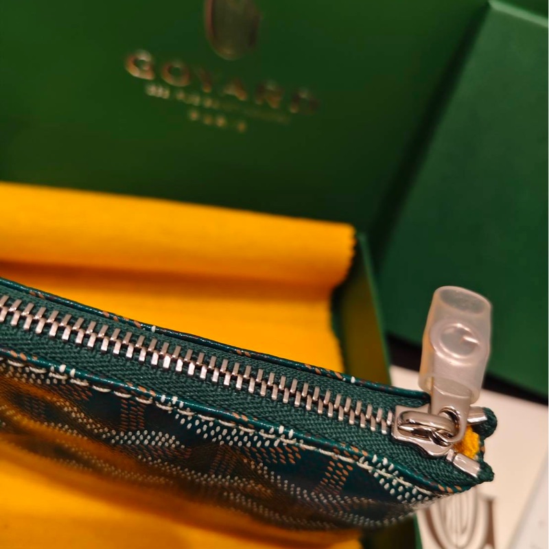 Goyard 高雅德 綠色鑰匙零錢包/全新美品-2
