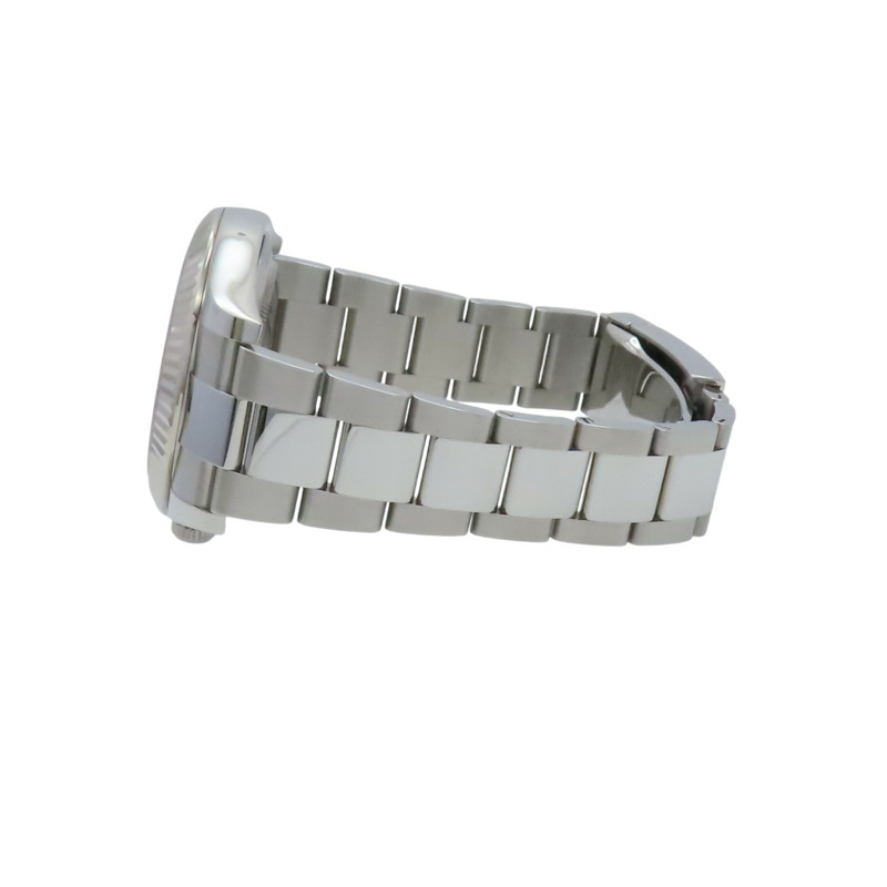 Datejust 41 銀色鑽石面盤 不鏽鋼 白金 腕錶【ROLEX 勞力士】 116334-6