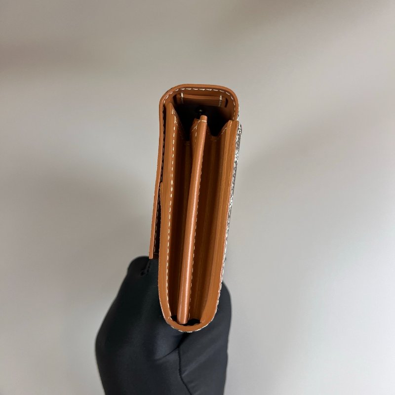 GOYARD 020562 黑棕老花WOC 肩背包-3