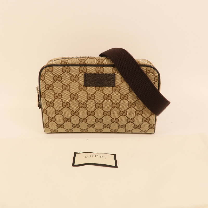 GUCCI 帆布Waist Bag腰包-10