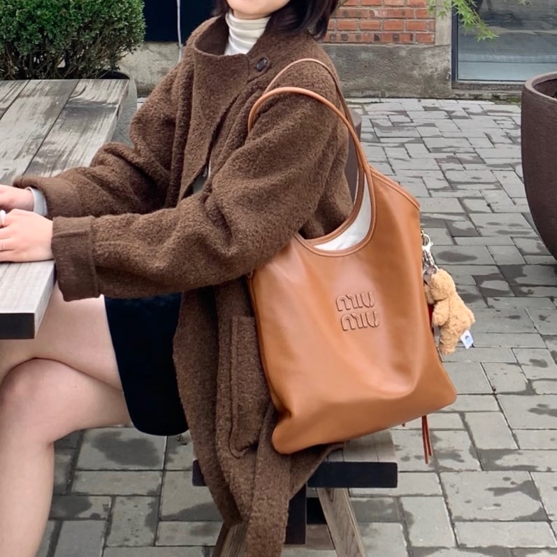 MiuMiu系千金風超限量低價中號ivy手提包肩背包托特包 🪗-27