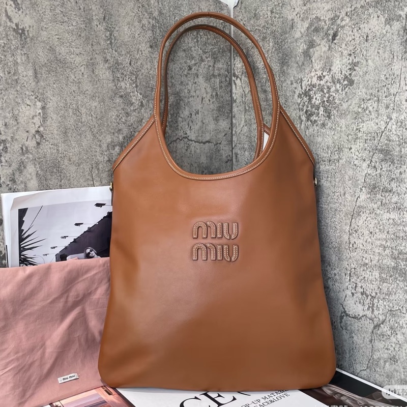 MiuMiu系千金風超限量低價中號ivy手提包肩背包托特包 🪗-28