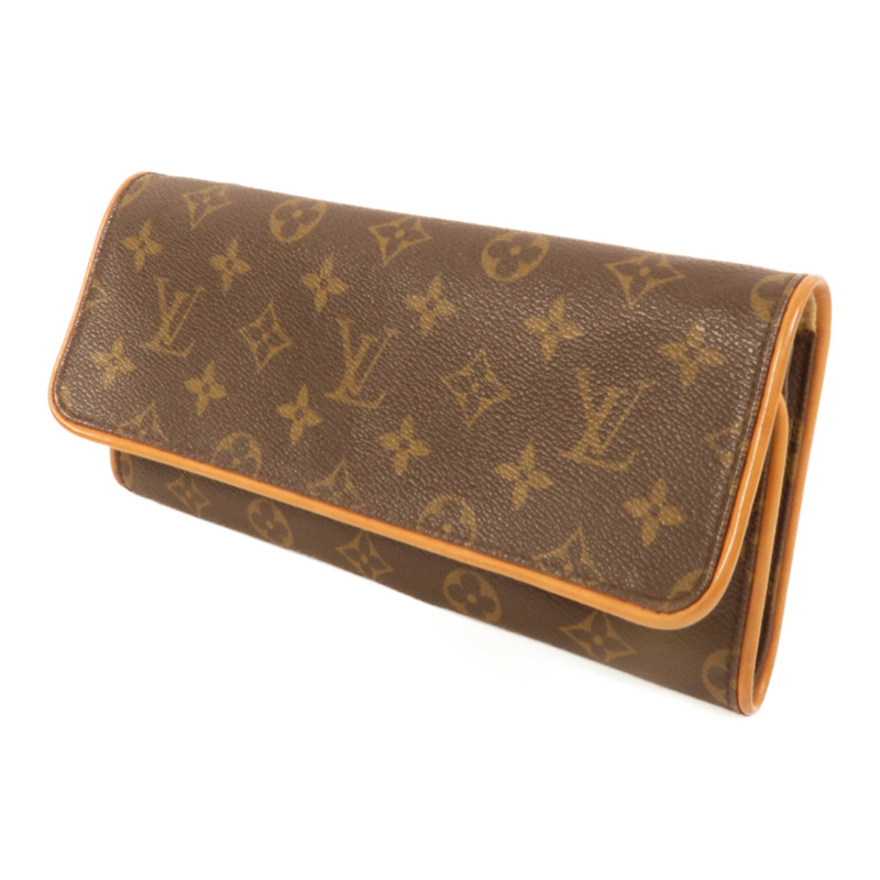 LOUIS VUITTON Monogram Pochette Twin GM肩背袋-2