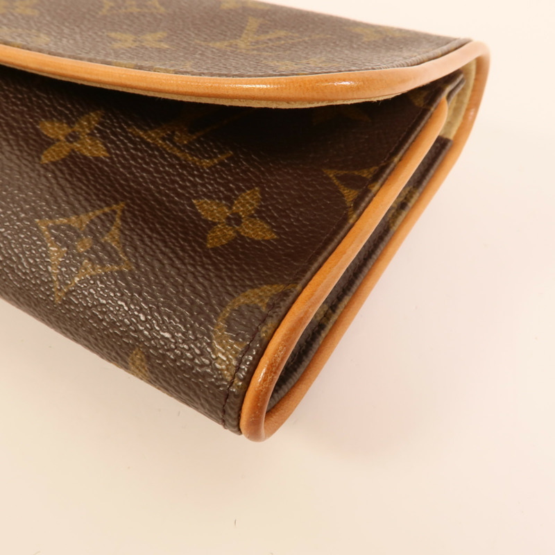 LOUIS VUITTON Monogram Pochette Twin GM肩背袋-10