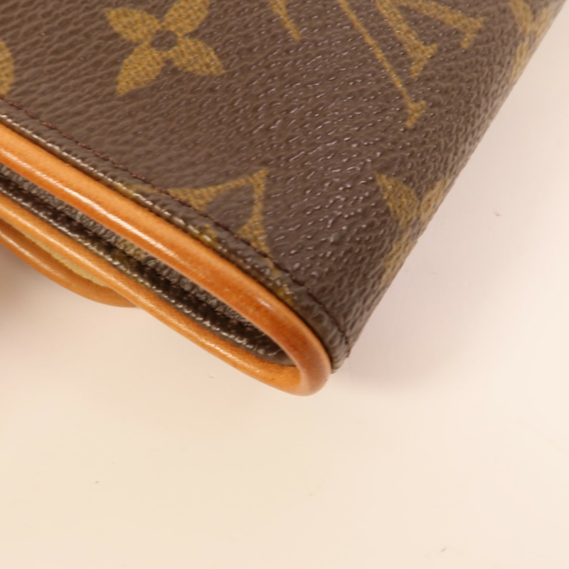 LOUIS VUITTON Monogram Pochette Twin GM肩背袋-11