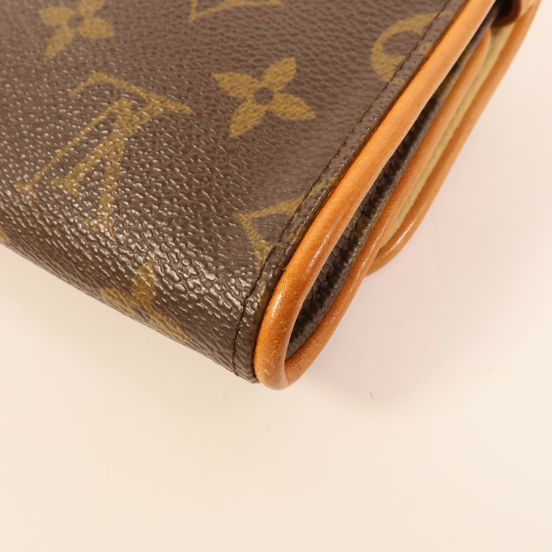 LOUIS VUITTON Monogram Pochette Twin GM肩背袋-12