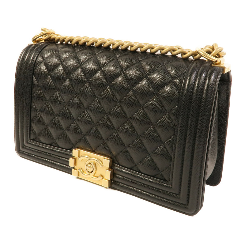 CHANEL 牛皮皮革Boy 25肩背袋-2