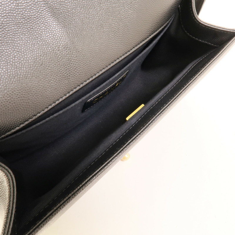 CHANEL 牛皮皮革Boy 25肩背袋-5