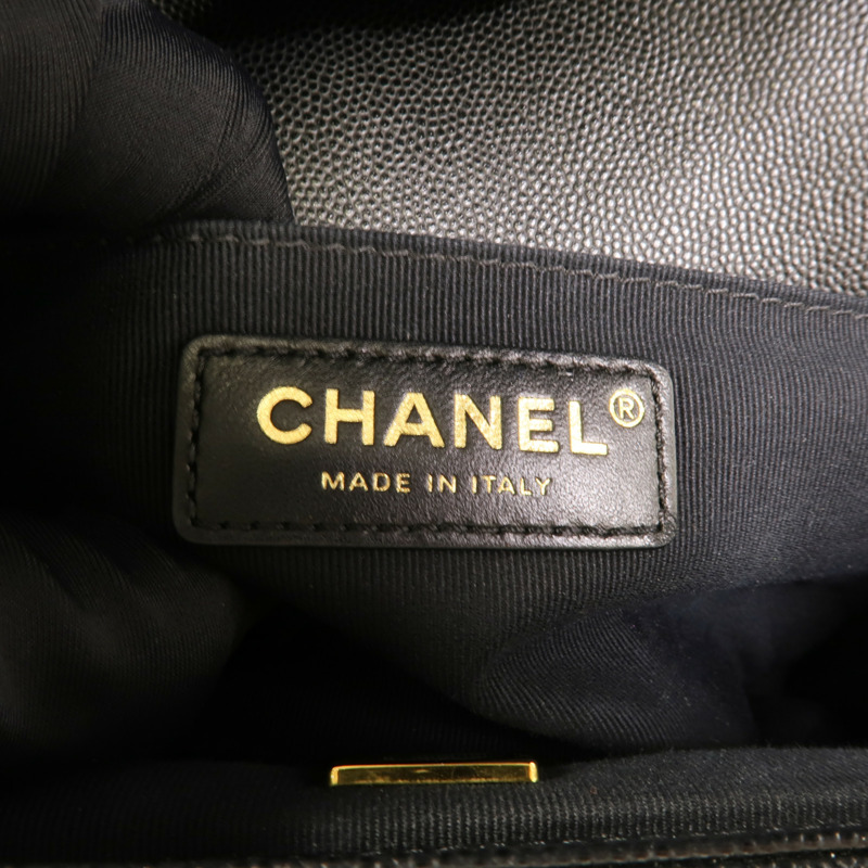 CHANEL 牛皮皮革Boy 25肩背袋-7