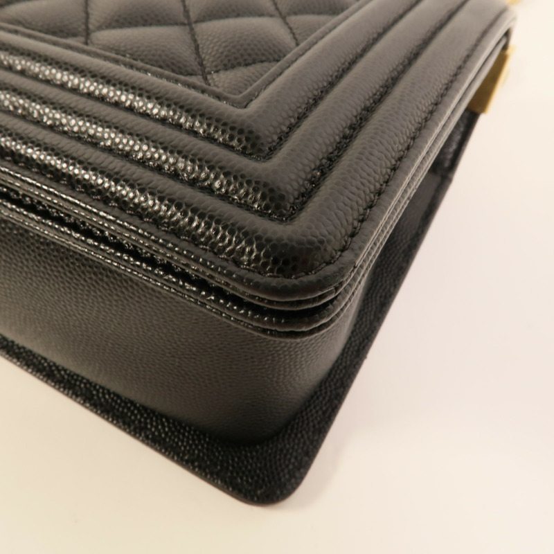 CHANEL 牛皮皮革Boy 25肩背袋-12