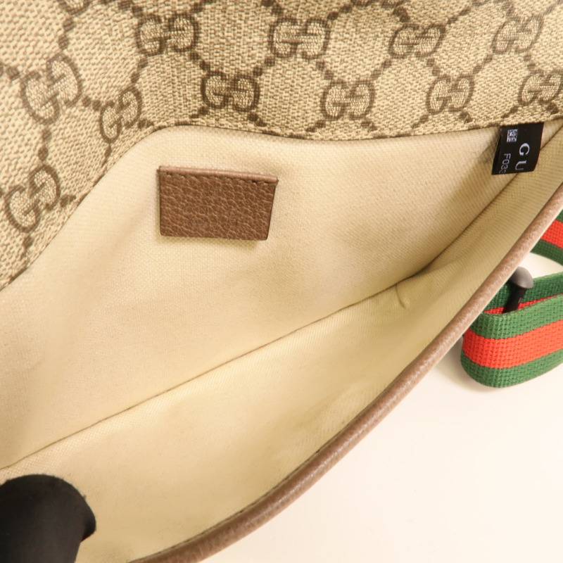 GUCCI 塗層帆布Neo Vintage GG Supreme Belt Bag腰包-4